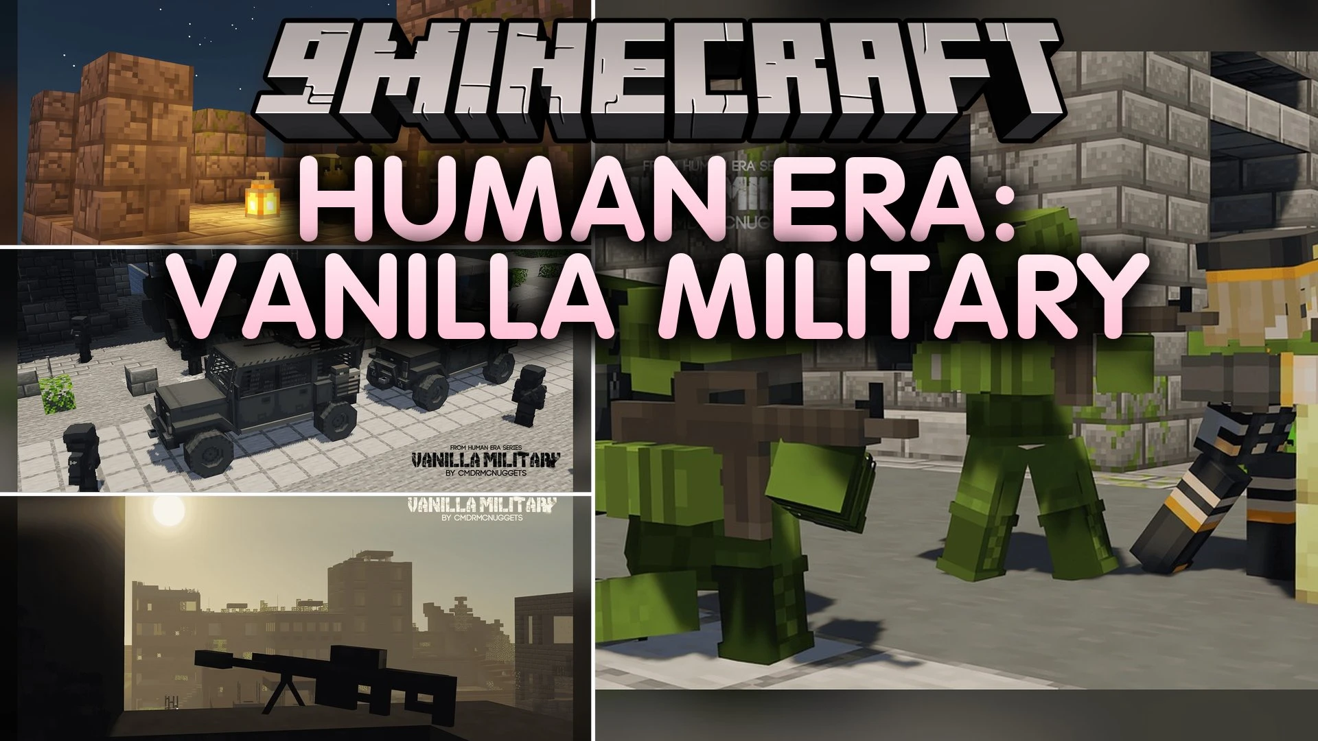 Human Era Vanilla Military Model – Adds Classic Firearms and Military Gear