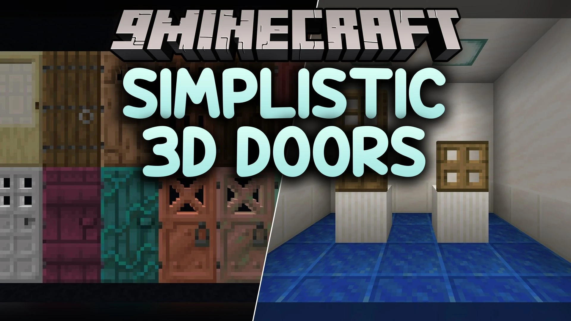Simplistic 3D Doors Model – Adds Clean Depth to Vanilla Entryways