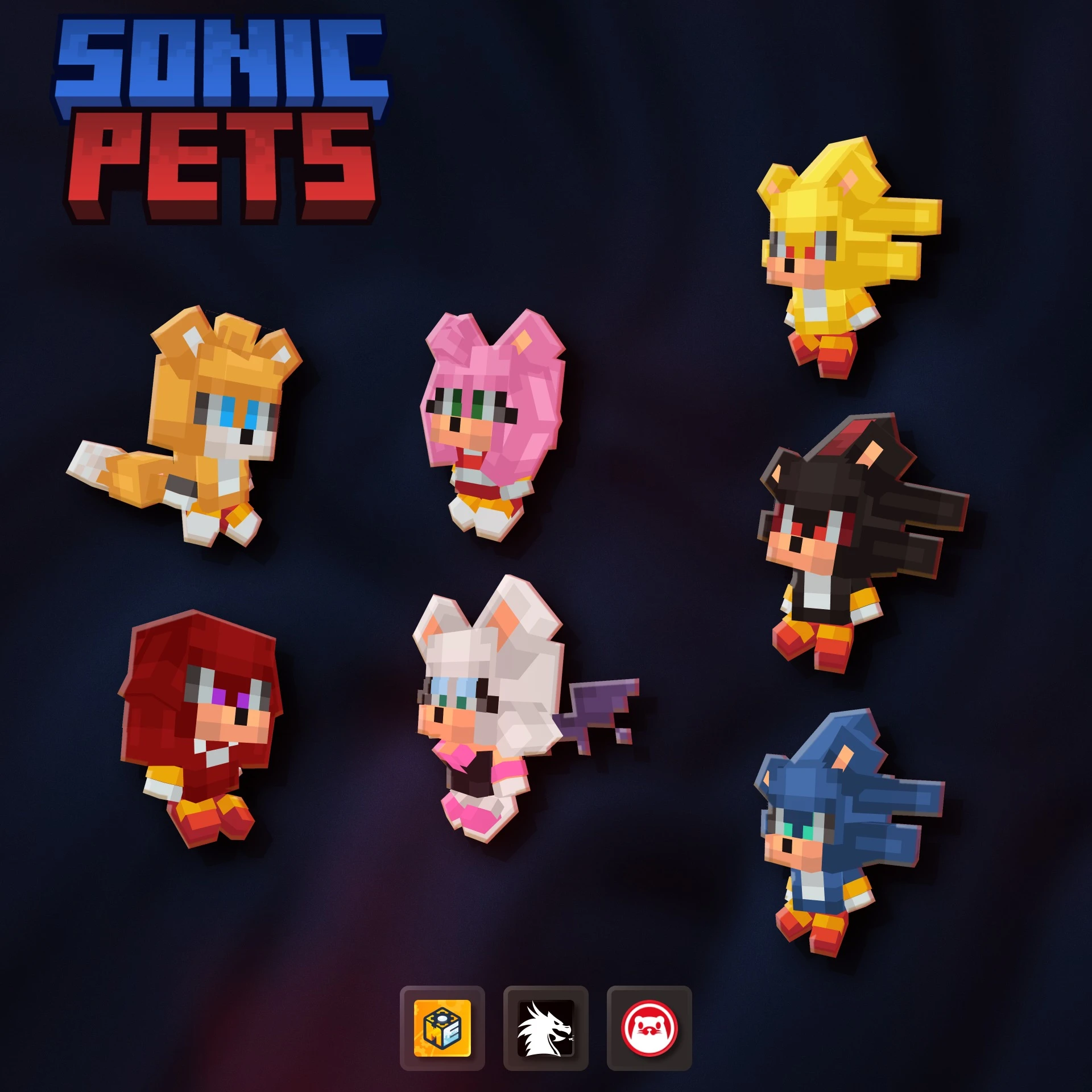 Sonic Pets Model – Unleashes Iconic Shoulder Companions