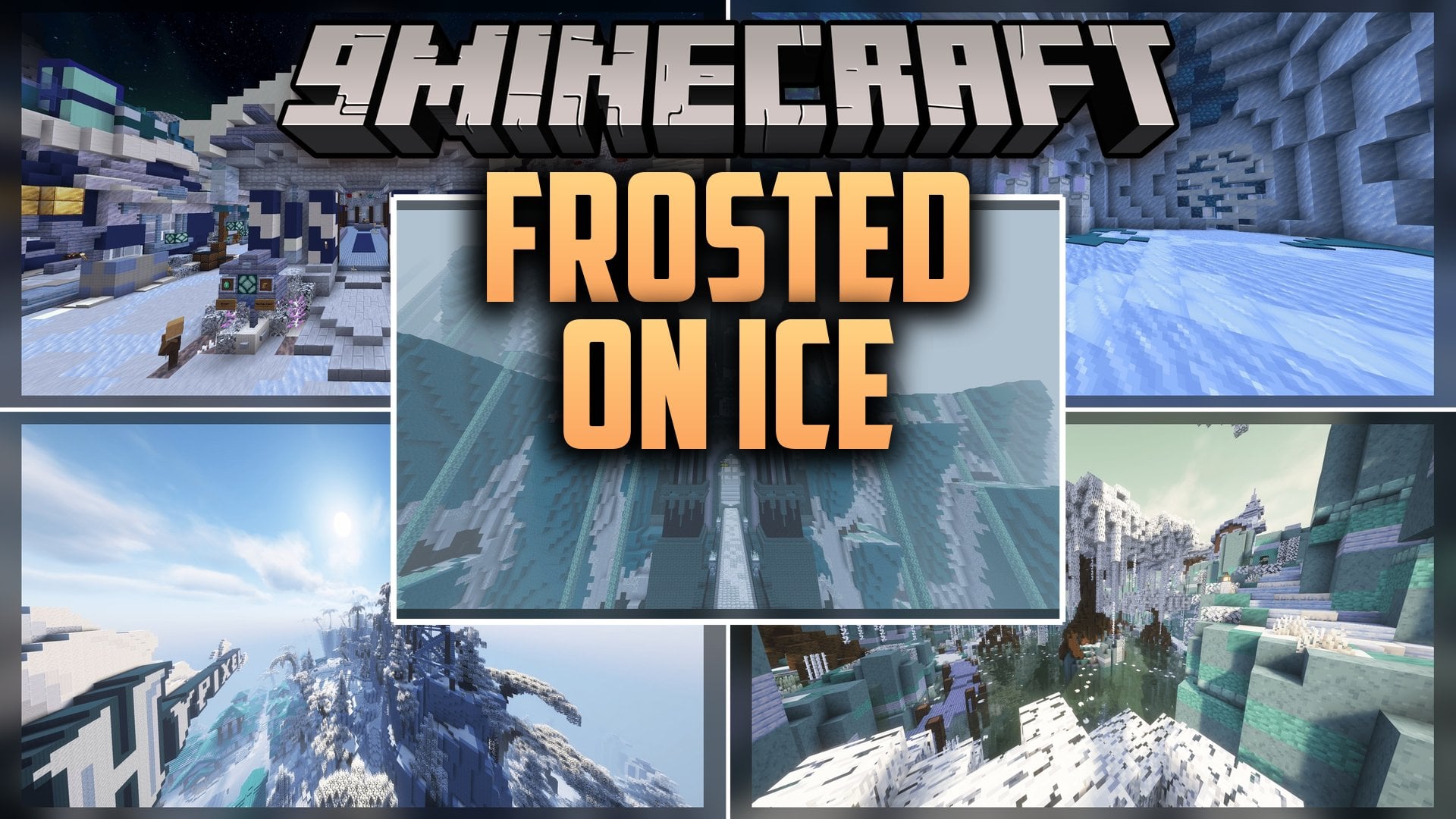 Frosted On Ice Model – Transforms Survival Blocks with Chilly Animated Designs