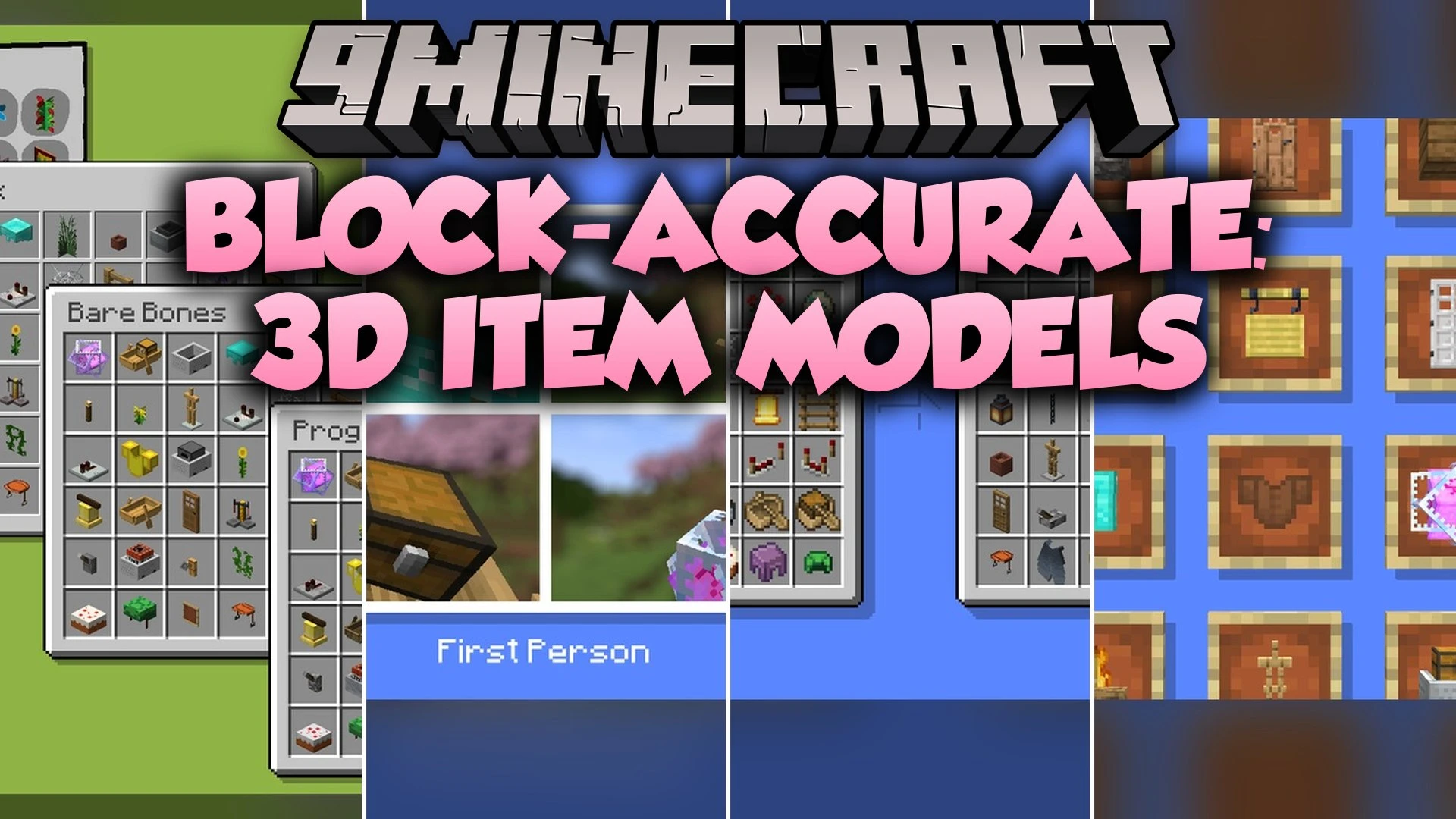 Block-Accurate 3D Item Model – Transforms Flat Sprites Into 3D Models