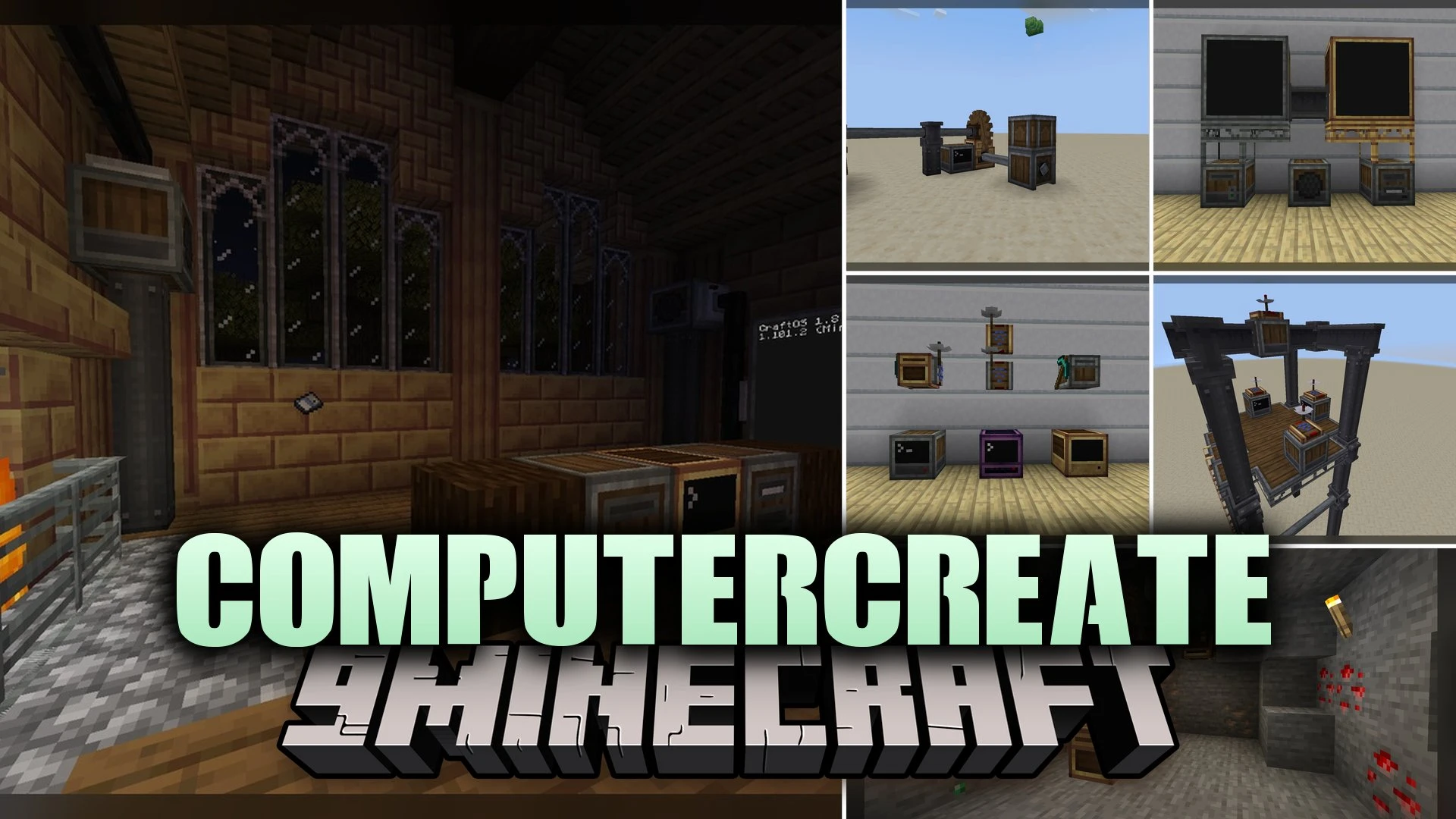 ComputerCreate Model – Transforms CC Tweaked Into Steampunk Machinery