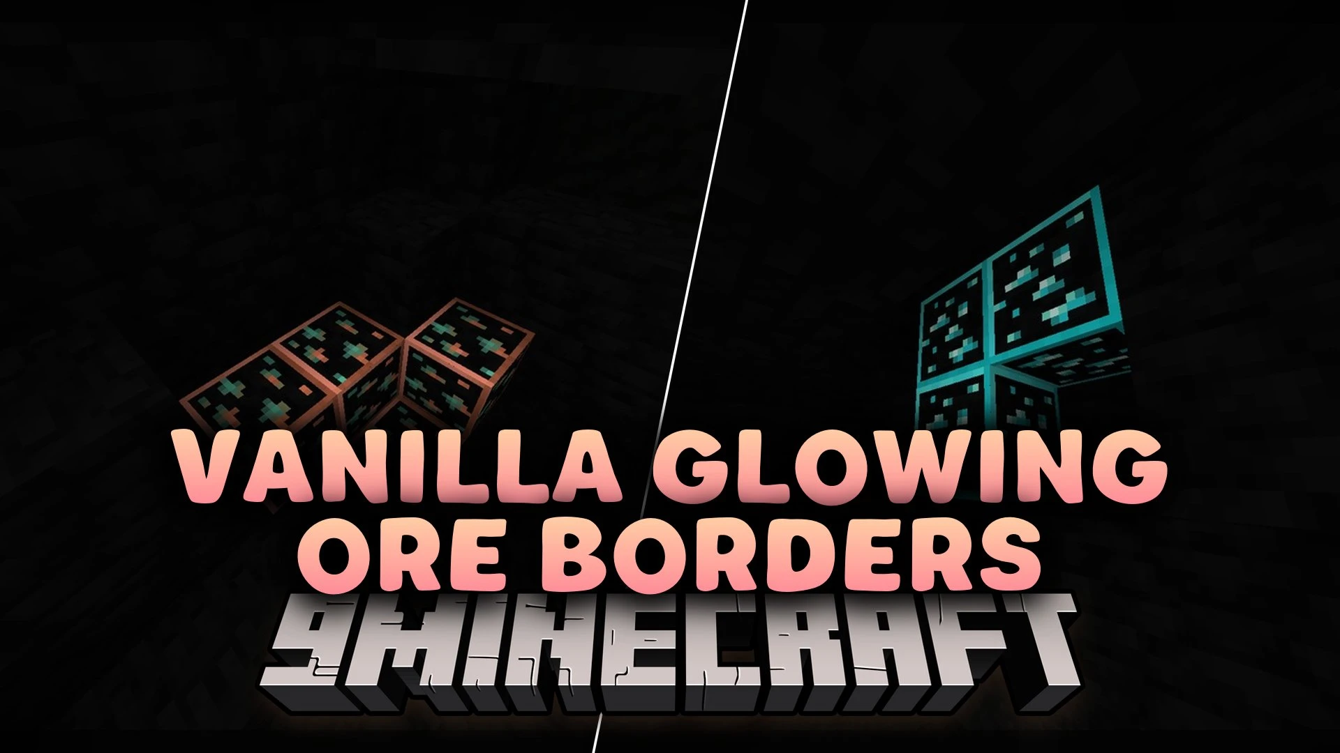 Vanilla Glowing Ore Borders Model – Illuminates Hidden Ores in Caves