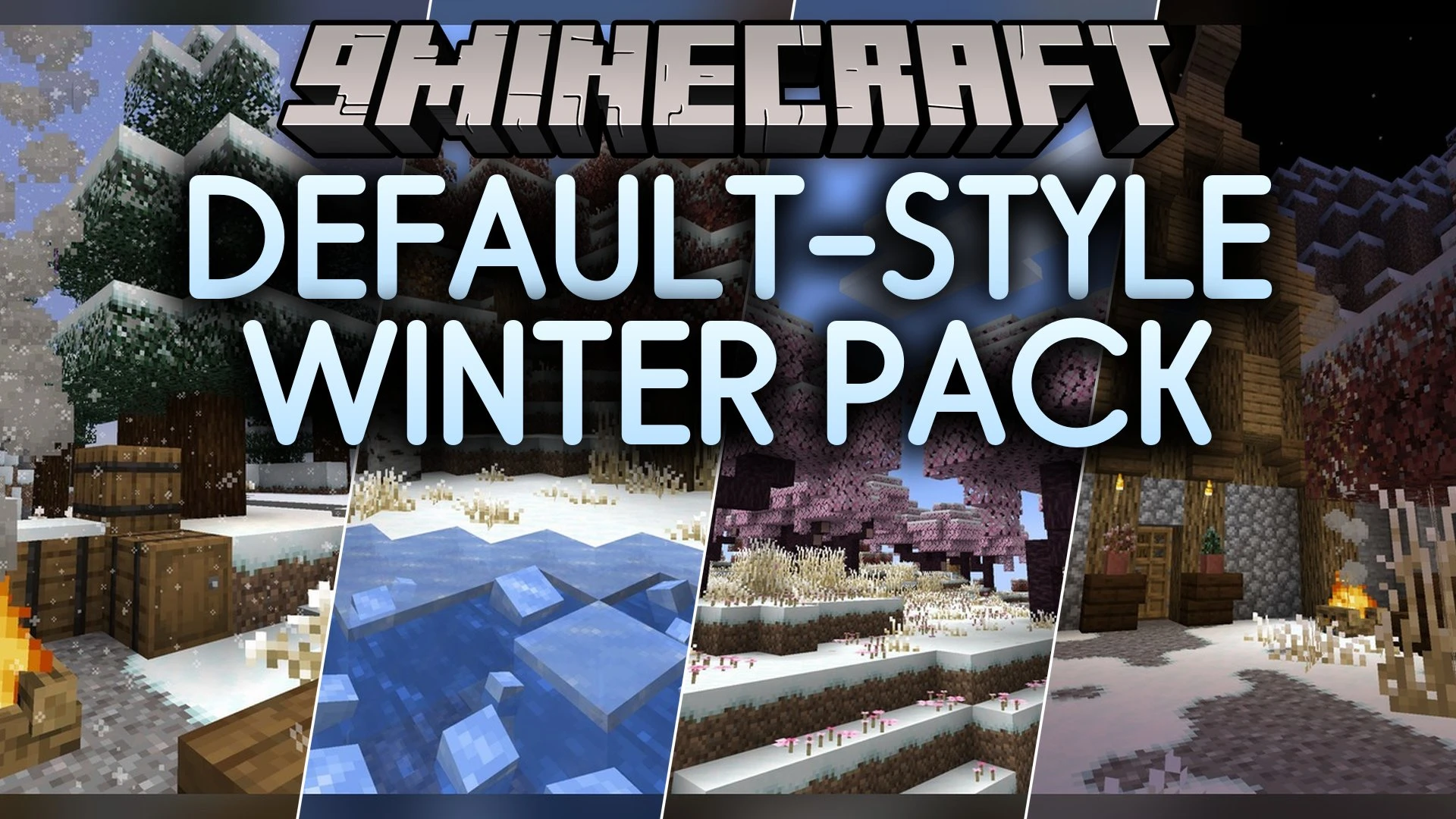 Default-Style Winter Model – Brings Snowy Foliage and Frosty Blocks