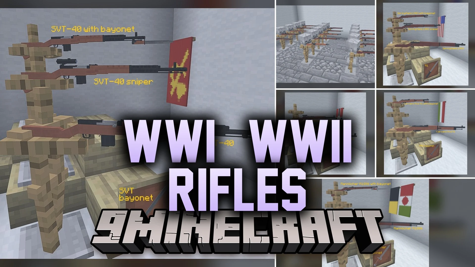 WWI & WWII Rifles Model – Brings Historic World War Rifles to Crossbows