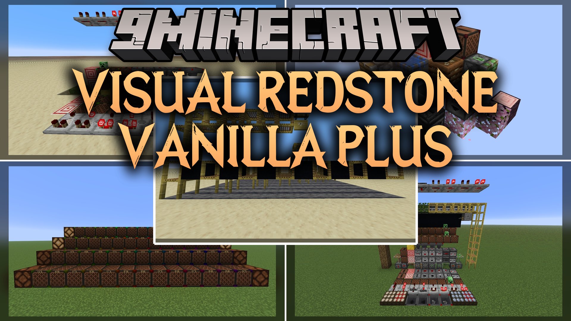 Visual Redstone Vanilla Plus Model – Adds Clear Circuit Power Indicators