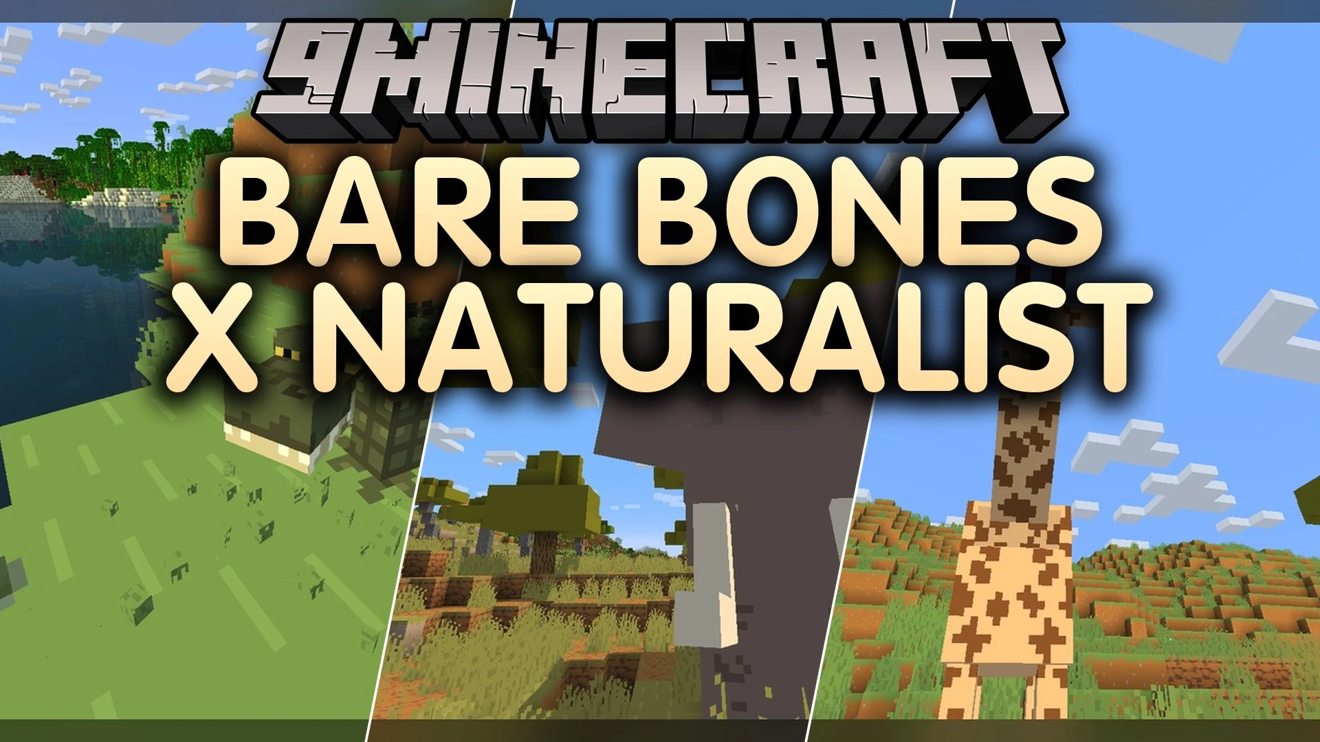 Bare Bones X Naturalist Model – Transforms Wild Animals Into Cartoon Models
