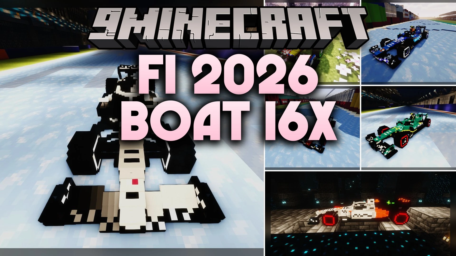 F1 2026 Boat 16x Model – Transforms Vanilla Boats Into Sleek Race Cars