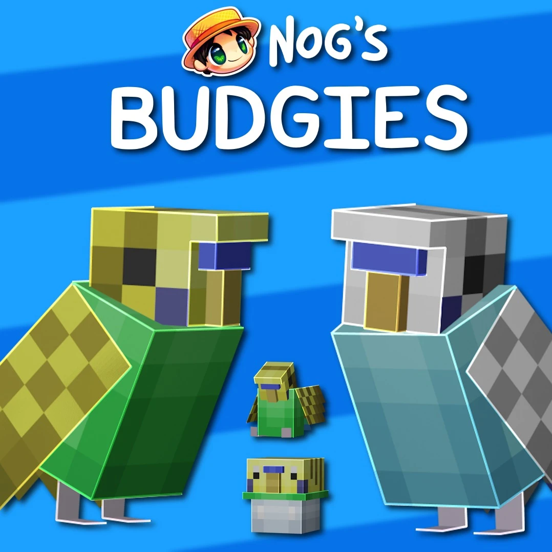 Nogs Budgies Model – Adds Adorable Budgie Mobs