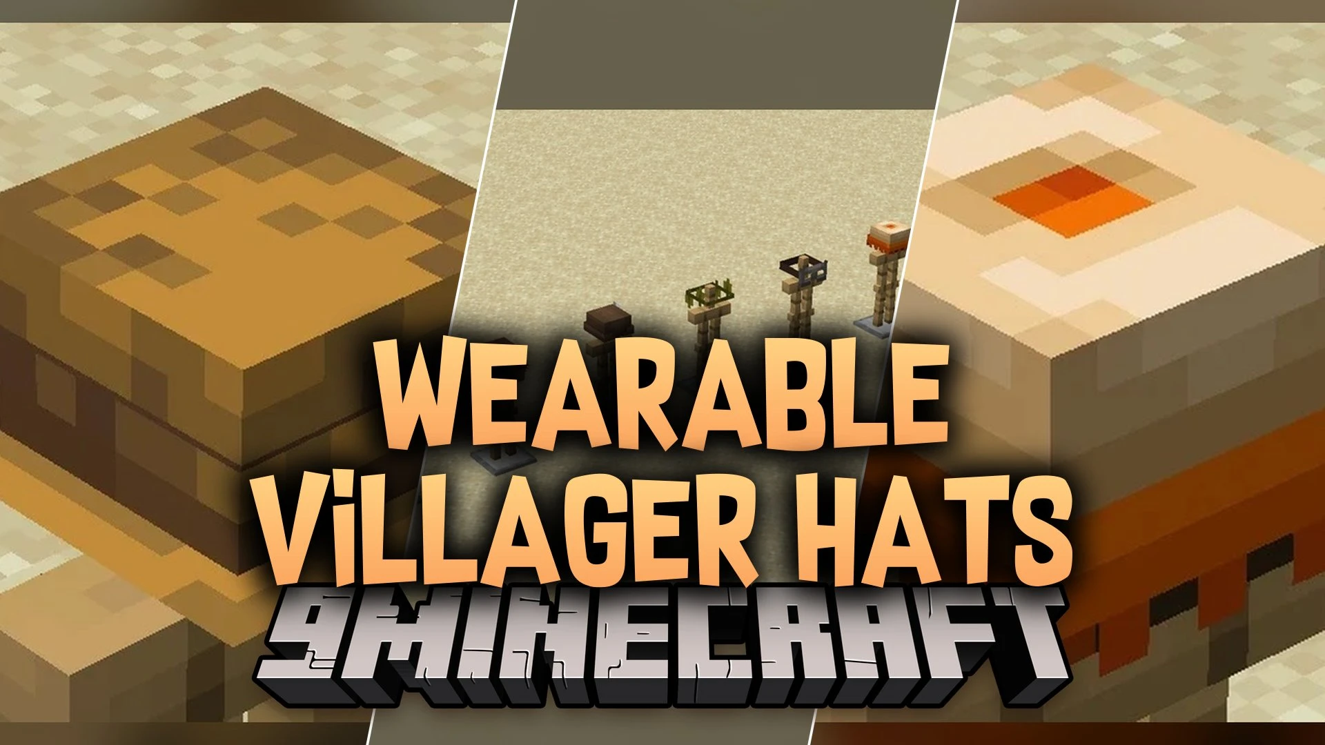Wearable Villager Hats Model – Transforms Carved Pumpkins Into Village Hats