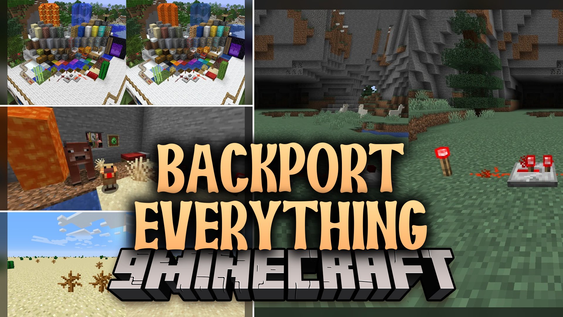 Backport Everything Model – Brings Modern 3D Visuals to Older Worlds