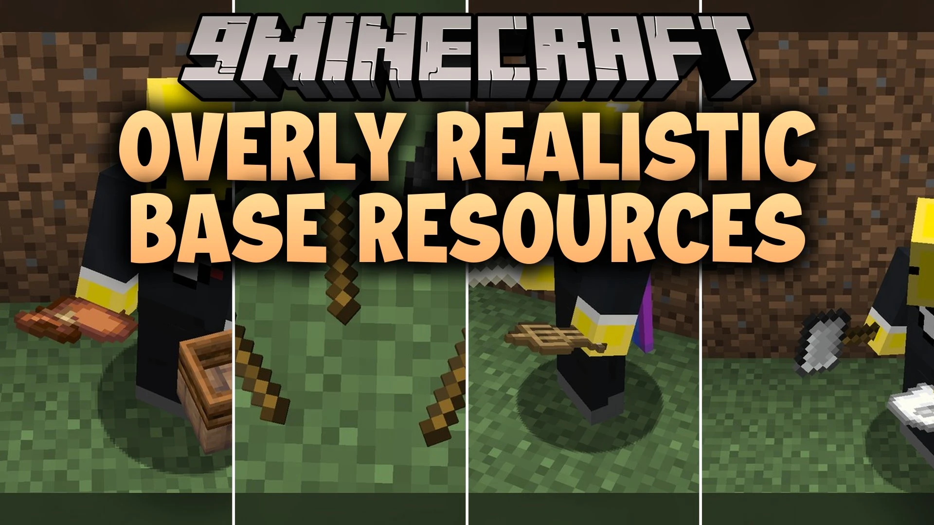 Overly Realistic Base Resources Model – Brings Custom 3D Block Overlays