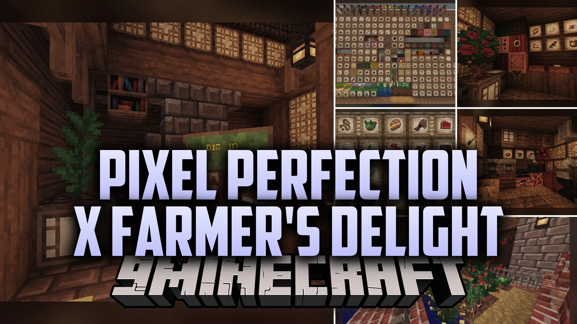 Pixel Perfection X FARMER’S DELIGHT Model – Brings Rustic 3D Kitchen Visuals