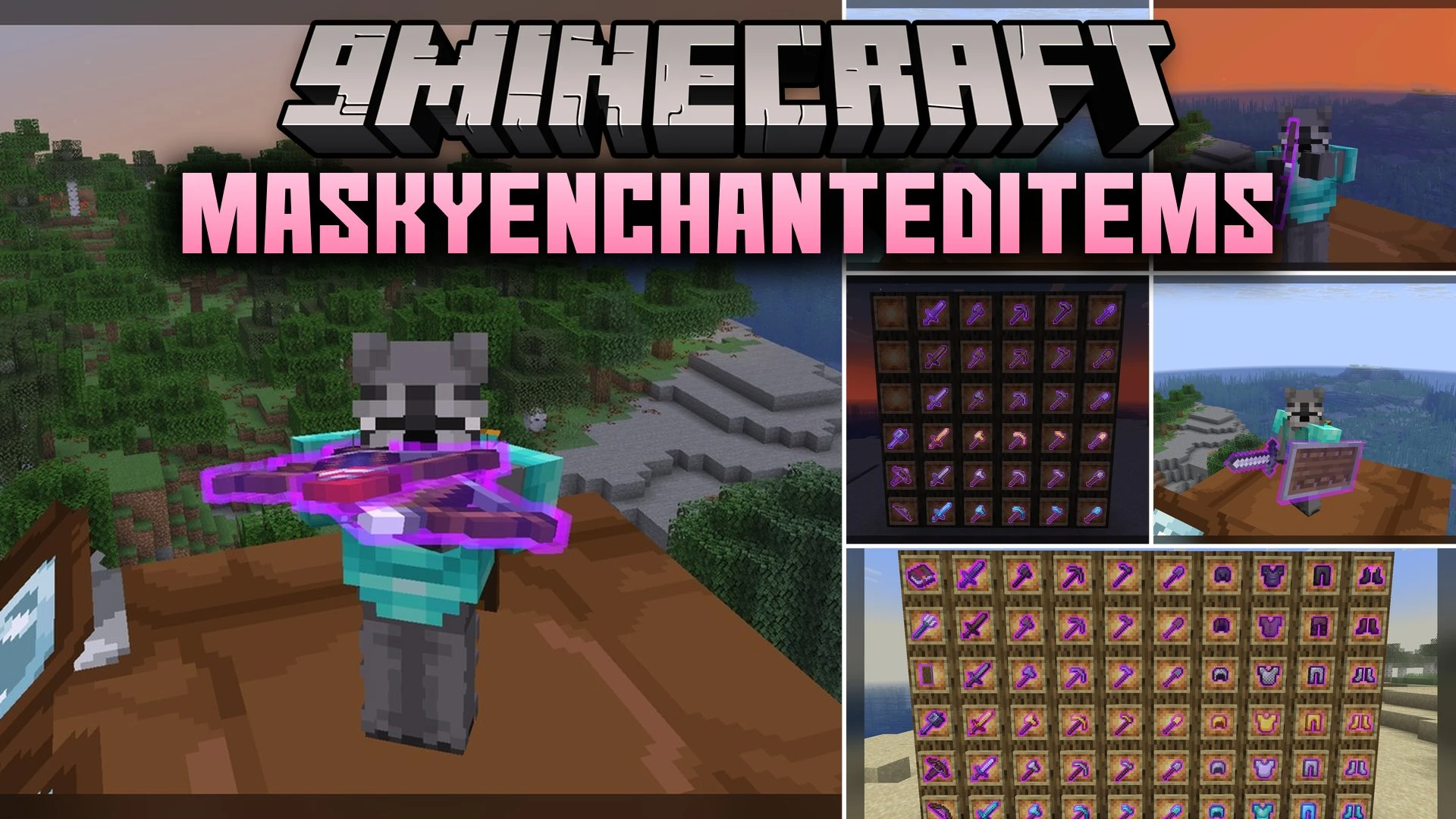 MaskyEnchantedItems Model – Transforms Enchanted Weapons Into 3D Gear