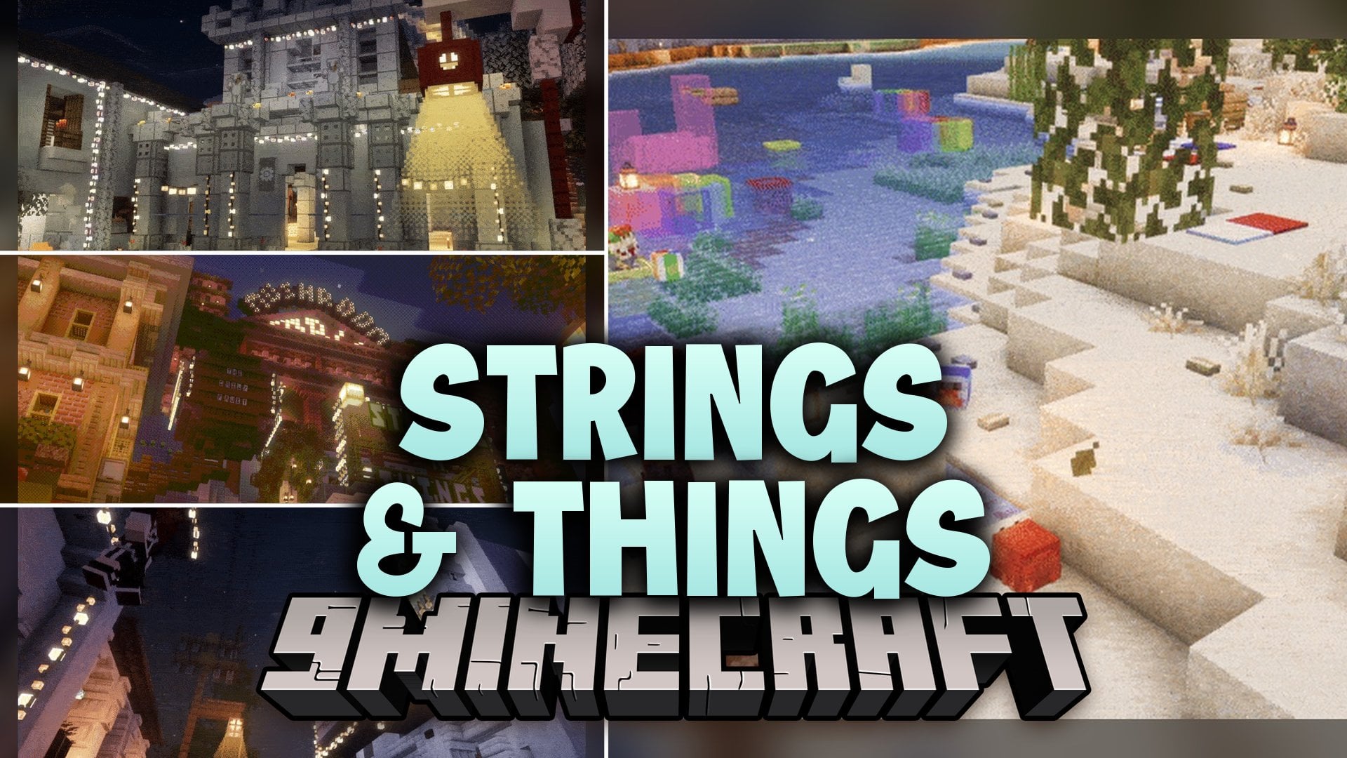Strings & Things Model – Adds Cozy Fairy Lights and Festive Garlands