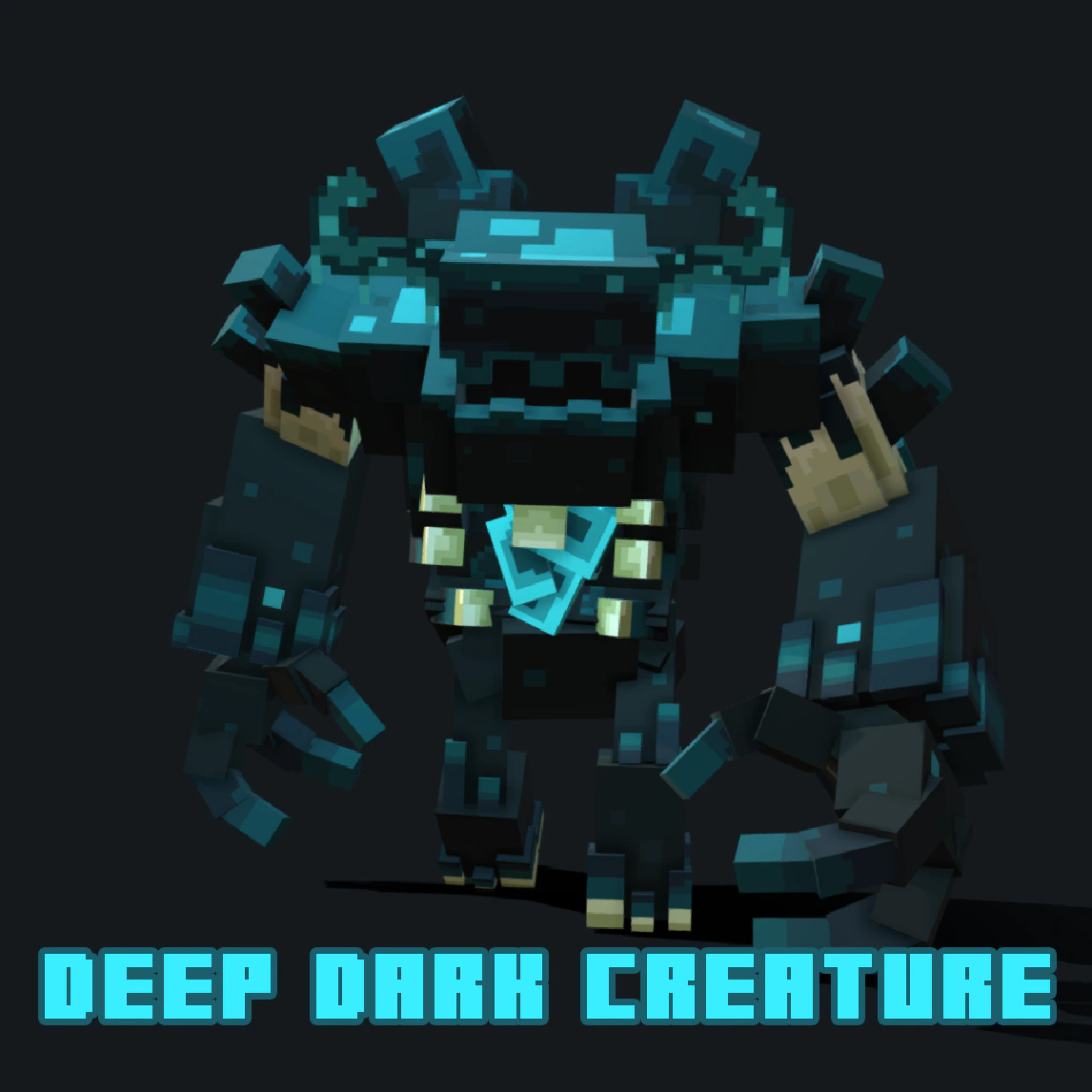 The Deep Dark Creature Model – Challenge A Creature from The Abyss