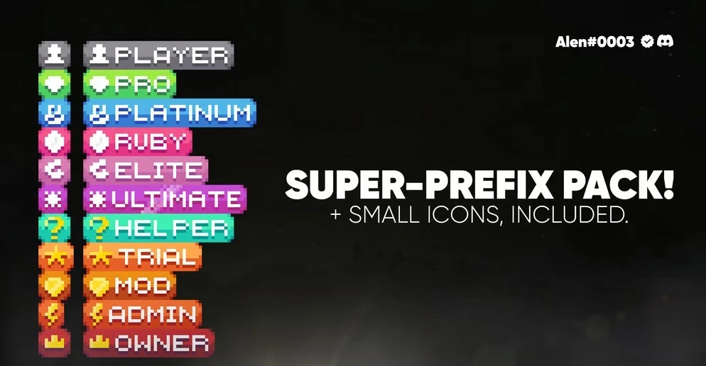 Super-Prefix Pack Model