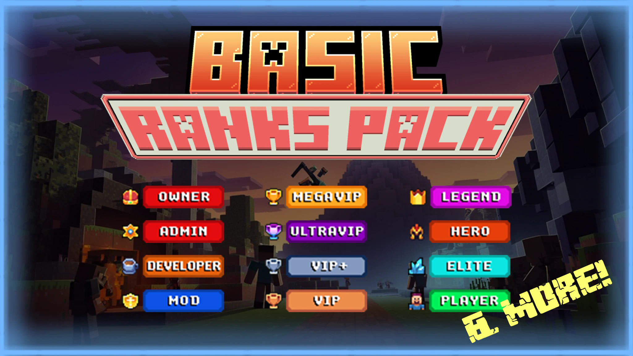 Basic Ranks Pack Model – Highlander Ranks