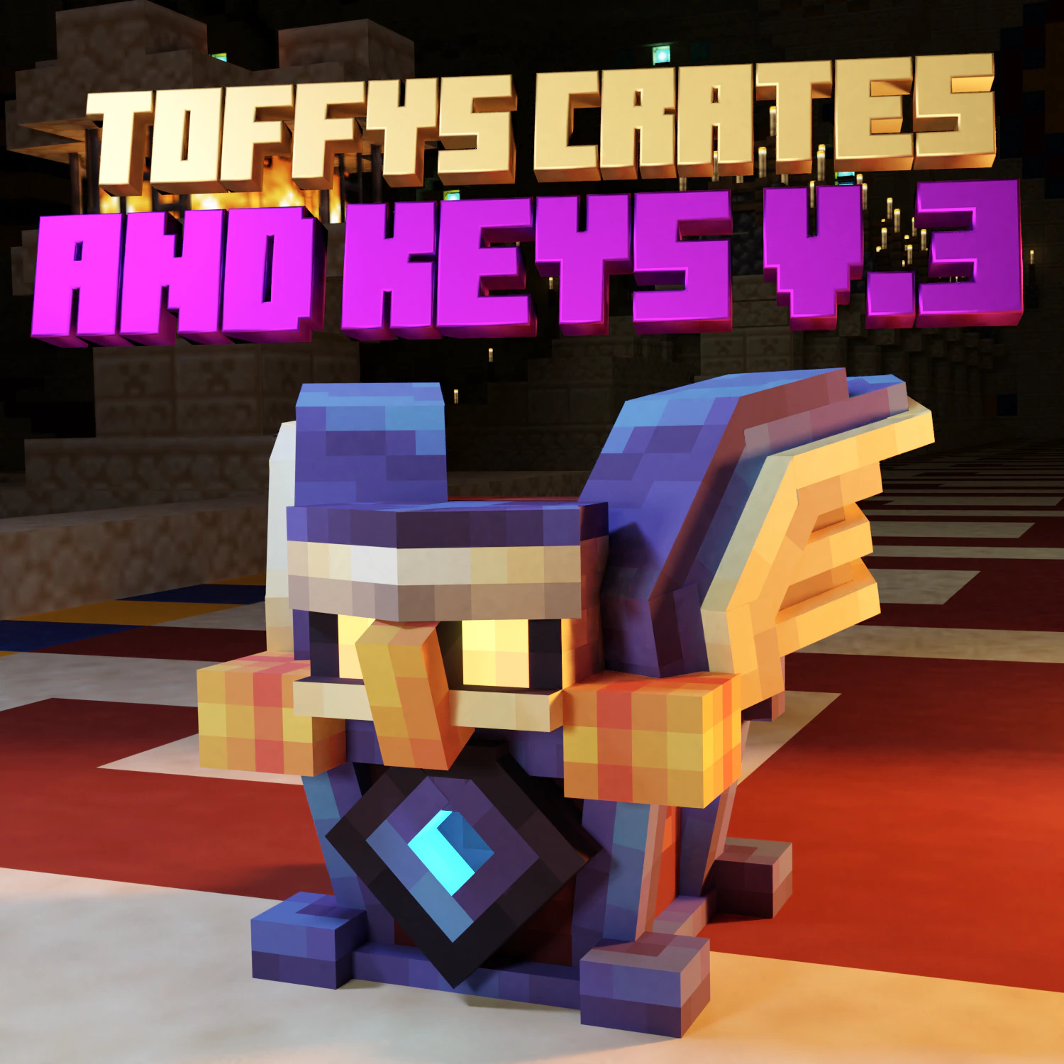 Toffys Crates and Keys Animated v2 Model