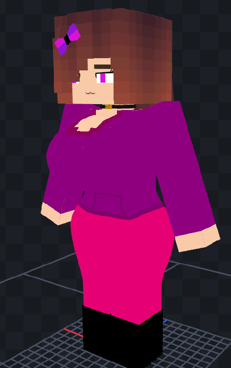 Violet Vibe Jenny Mod Model