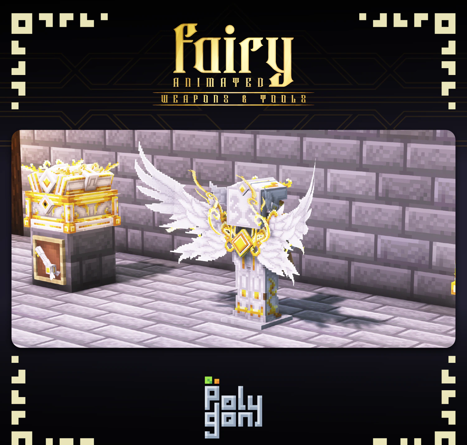 Fairy Animated Weapons and Tools Set Model