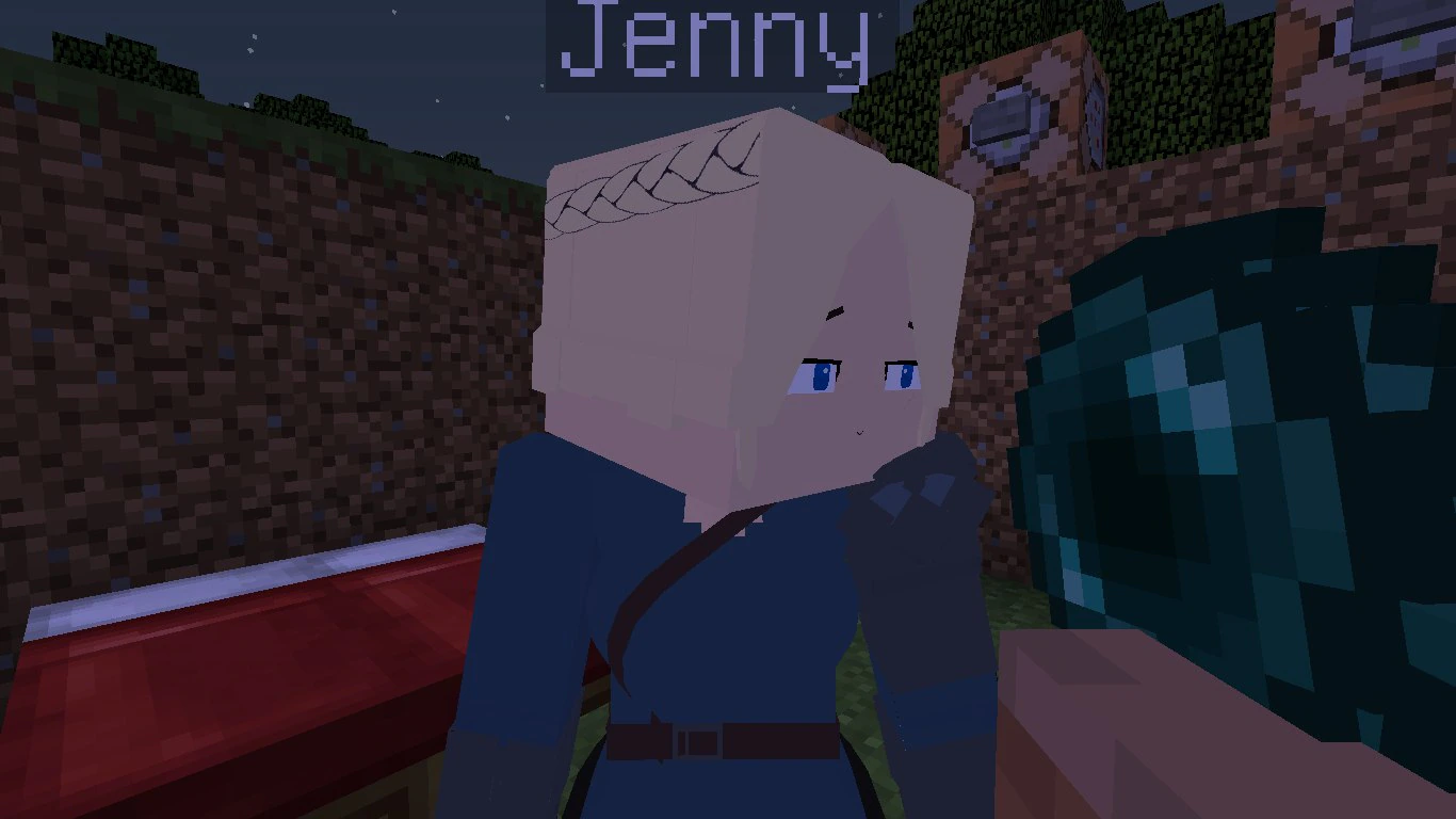 Sword Master Jenny Mod Model