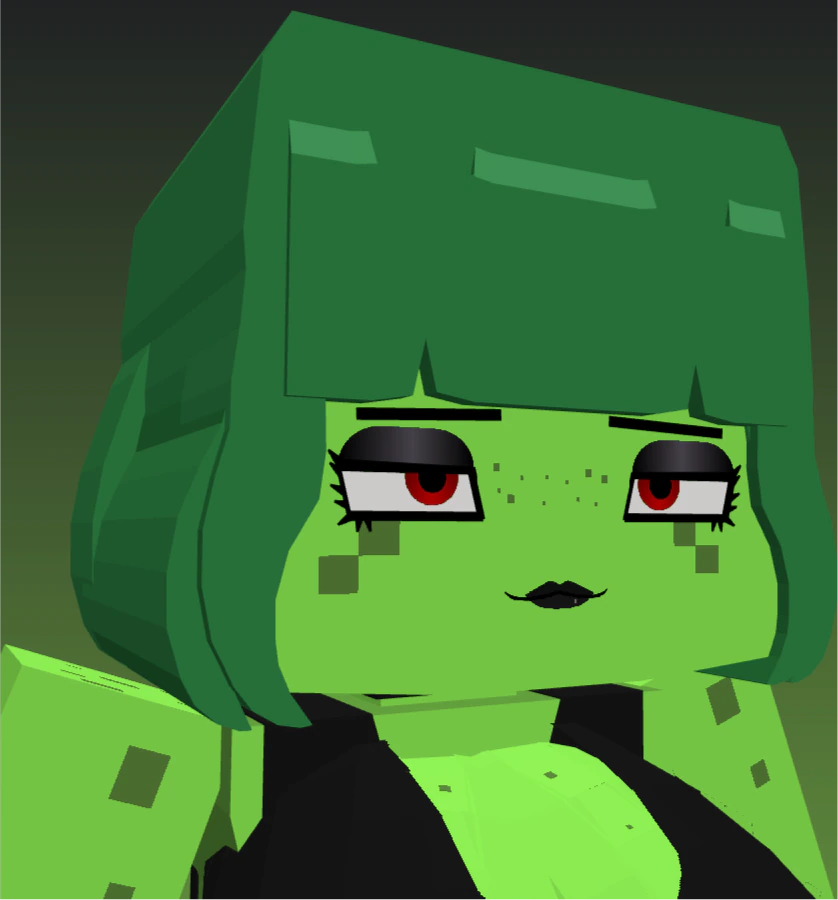 Creeper Girl Jenny Mod Model