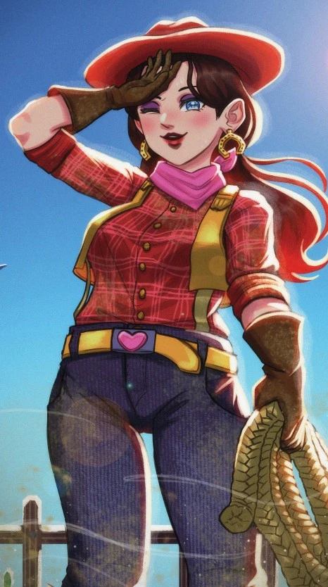 Ellie Odyssey Cow Girl Jenny Mod Model