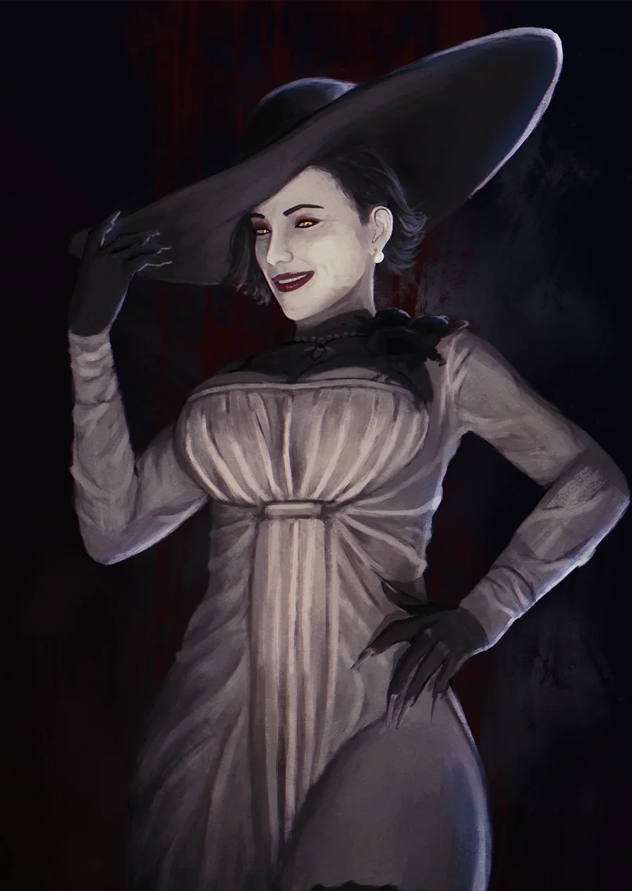 Dimitrescu Ellie Jenny Mod Model
