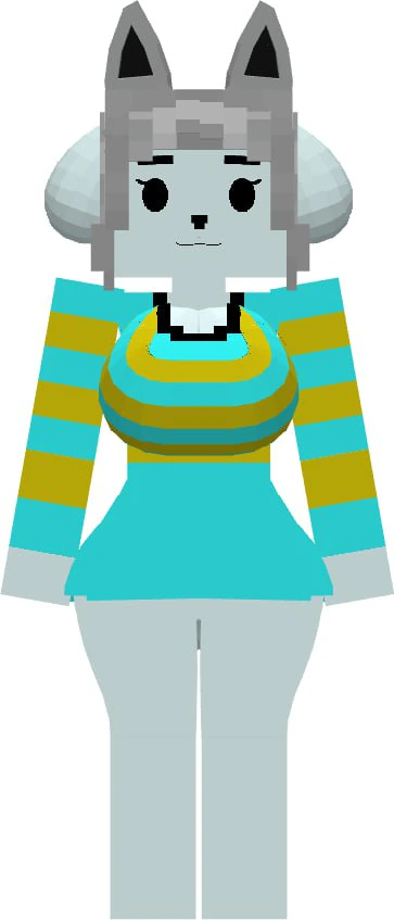 Temmie Luna Jenny Mod Model