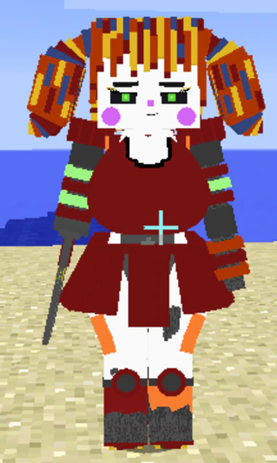 Scrap Baba Slime Girl Jenny Mod Model