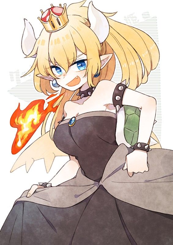 Short Hair Bowsette Jenny Mod Model