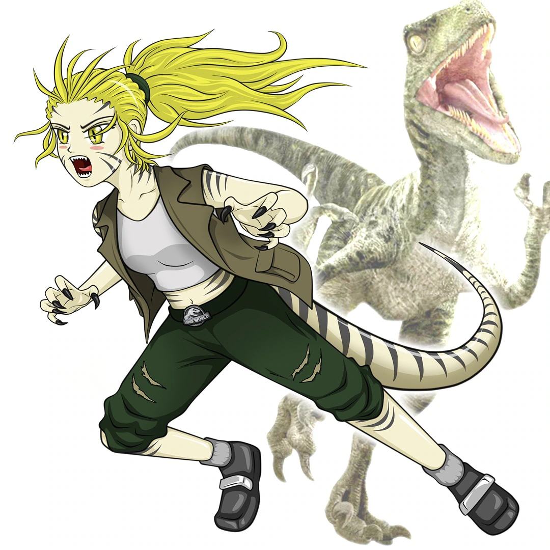 Velociraptor Kobold Jenny Mod Model