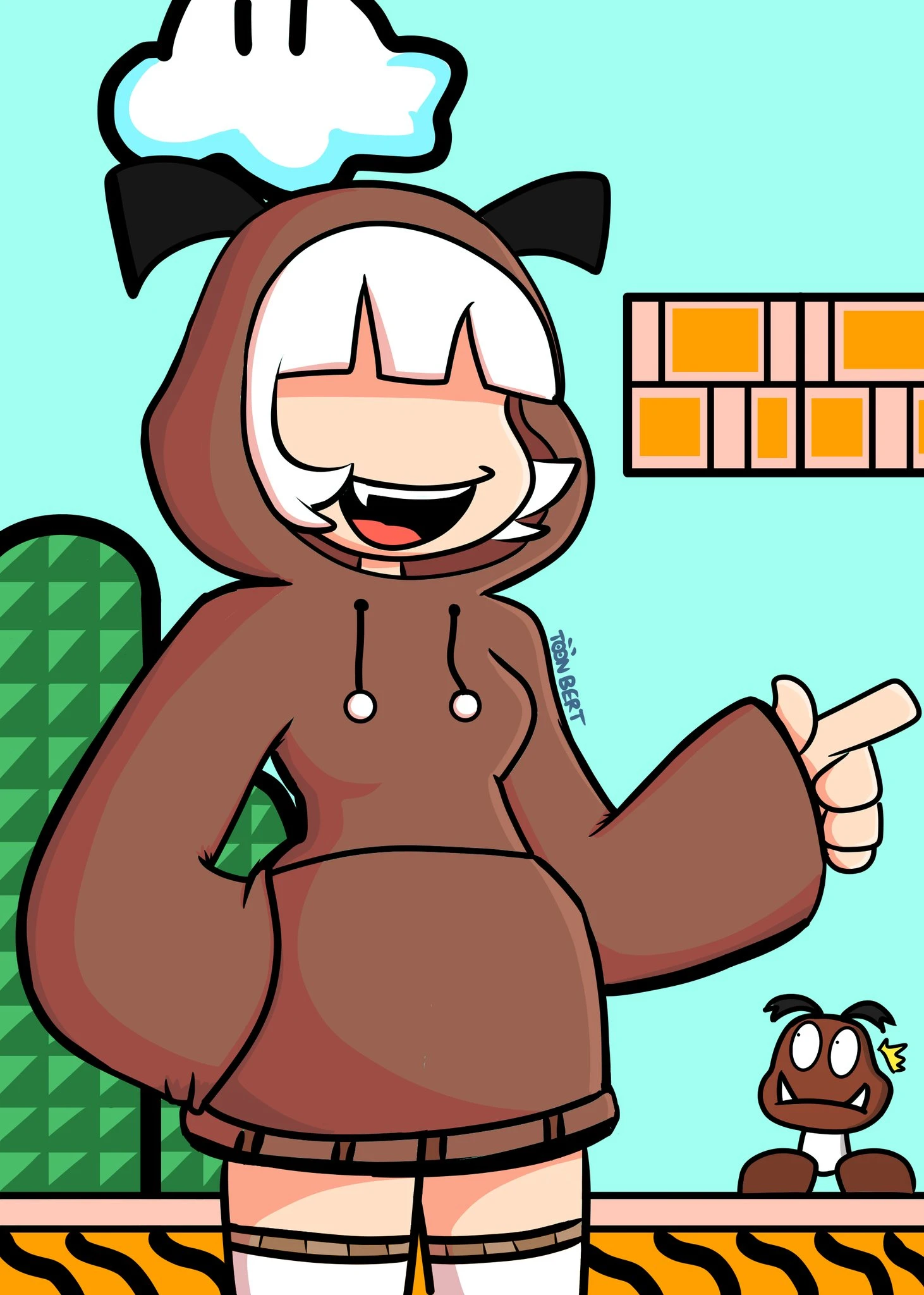 Goomba Hoodless Bia Jenny Mod Model
