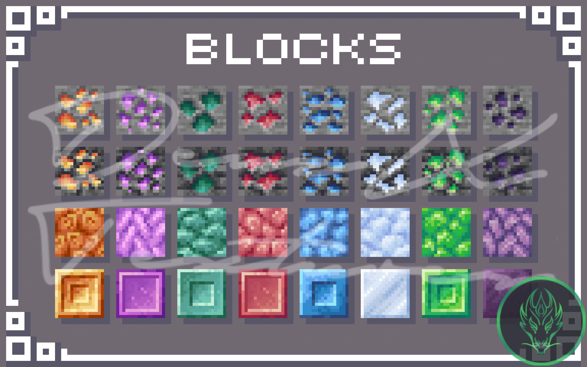 Minerals Pack Model
