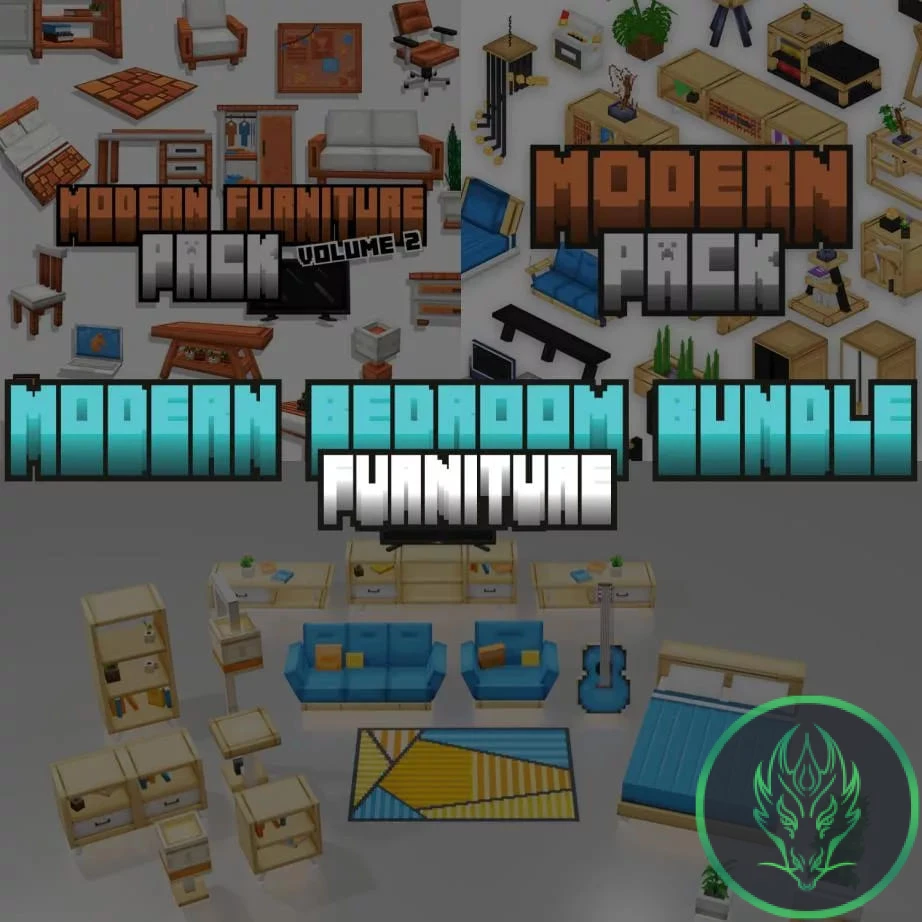 Modern Bedroom Furniture Bundle Model
