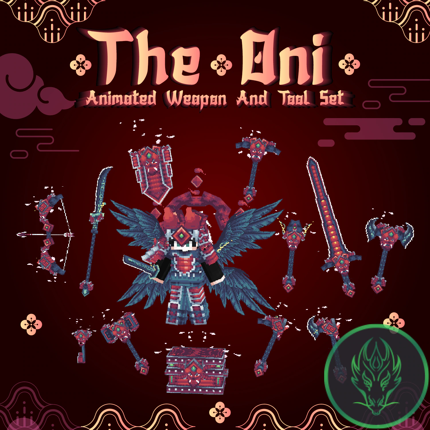 Oni Animated Weapon Set Model