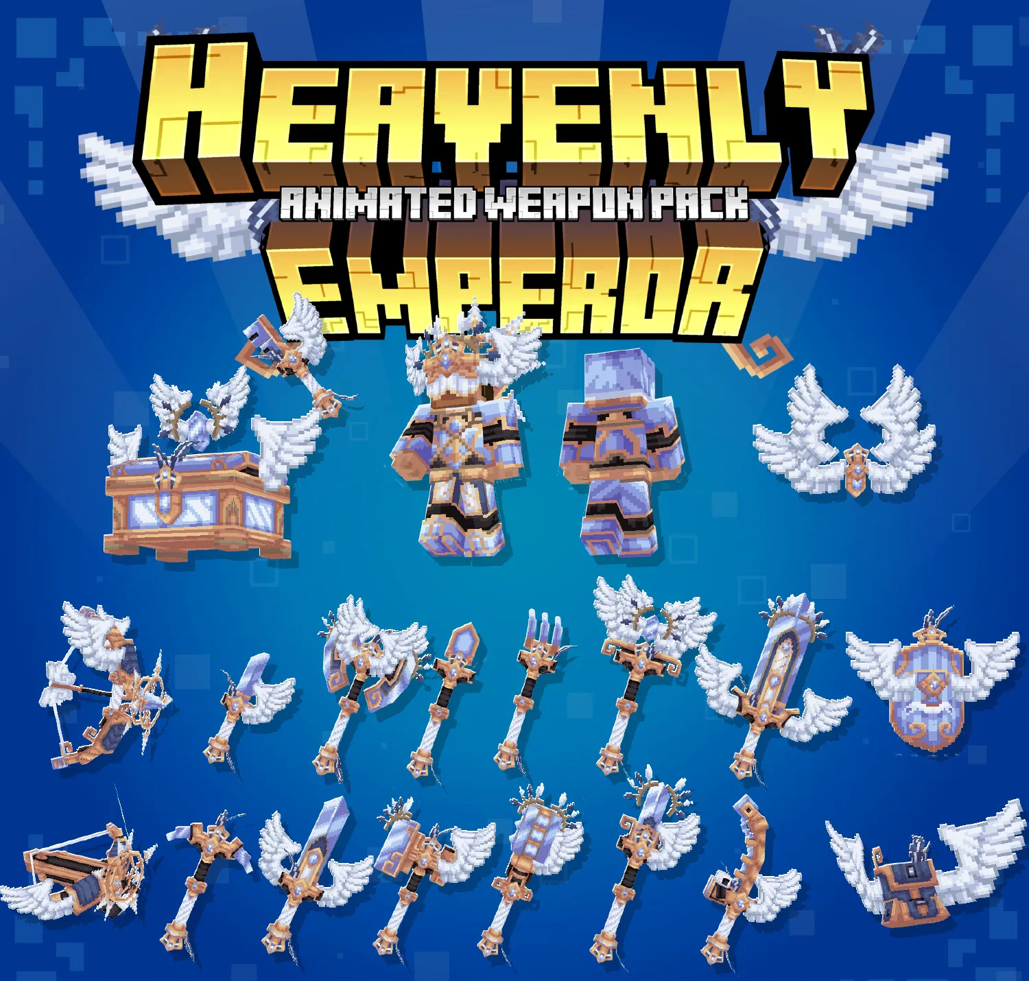Heavenly Emperor Animated Weapon Set Model
