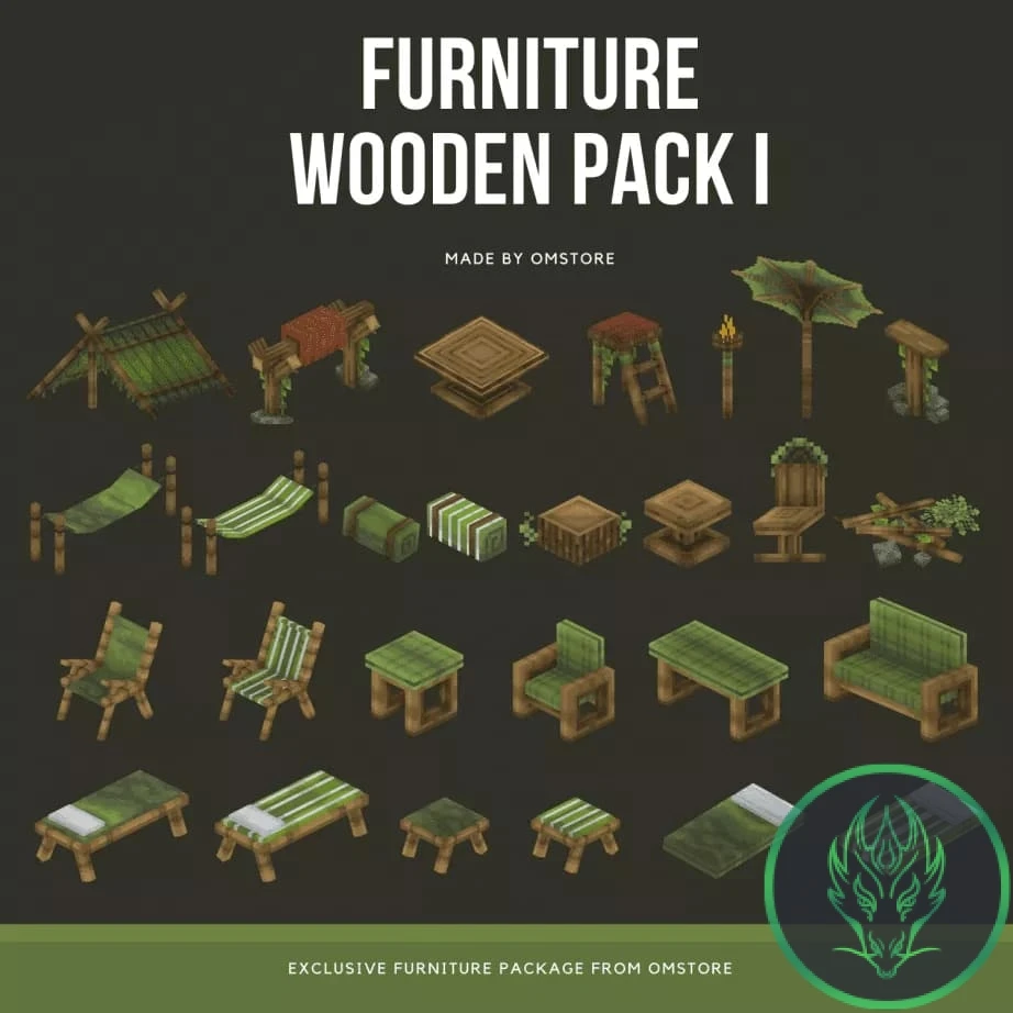 Wooden Pack Om 1 Model