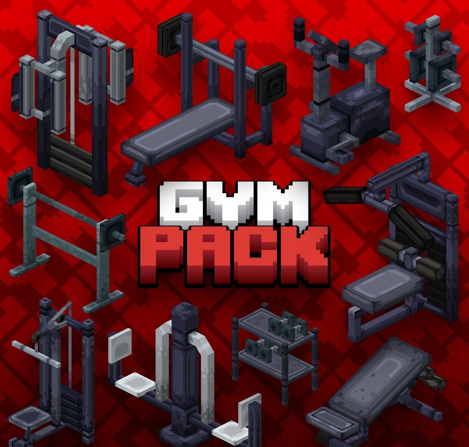 Gym Furniture Pack Volume 1 Model