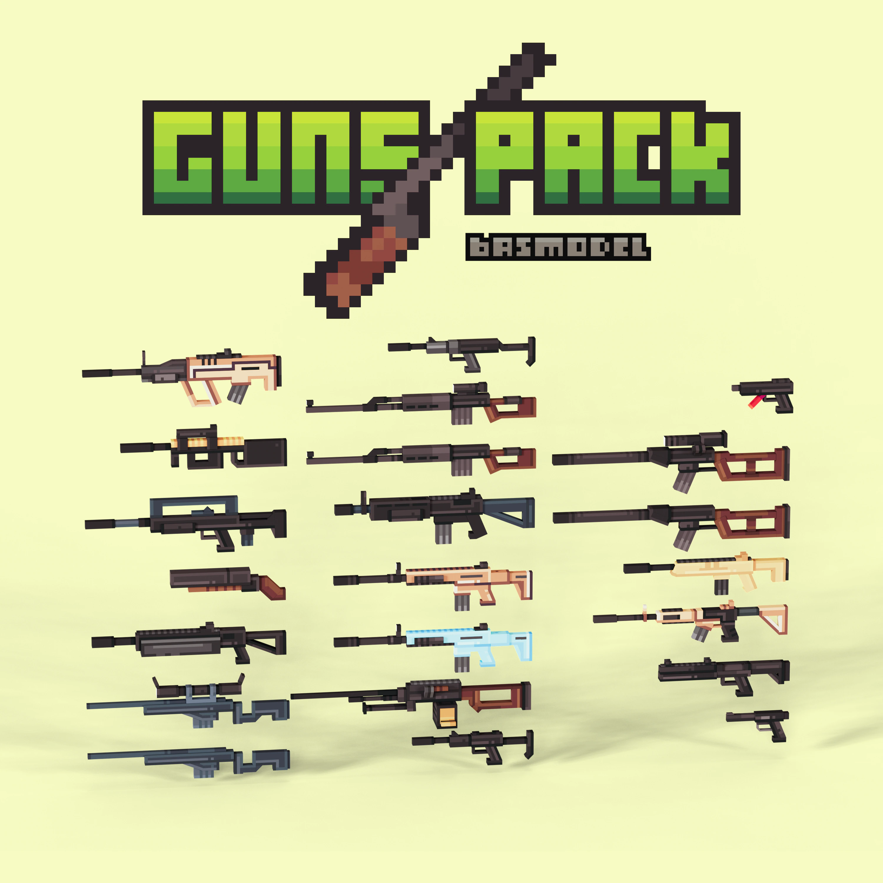 Guns Pack And Infestation Model