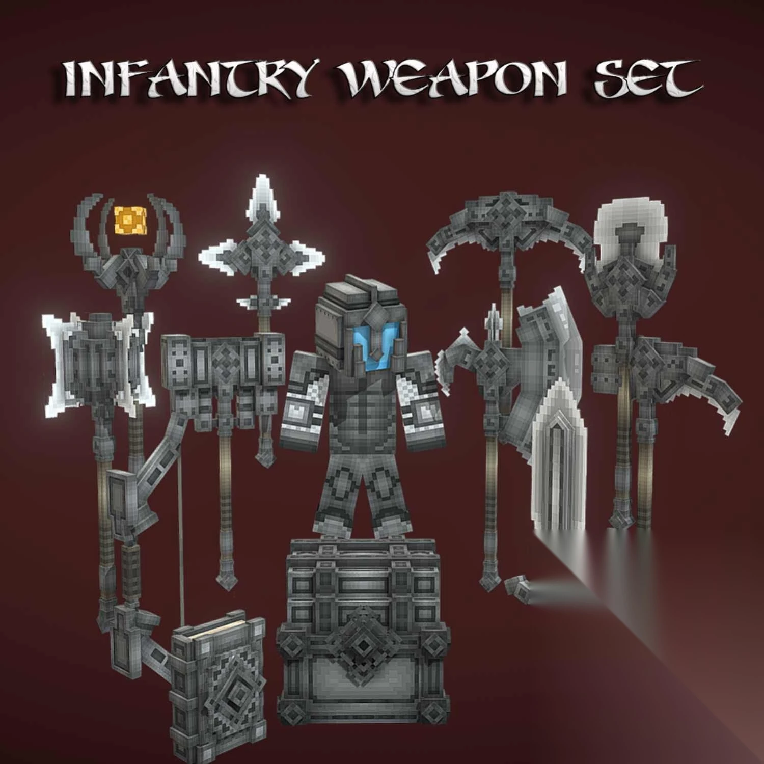 Infantry Weapon Set Model