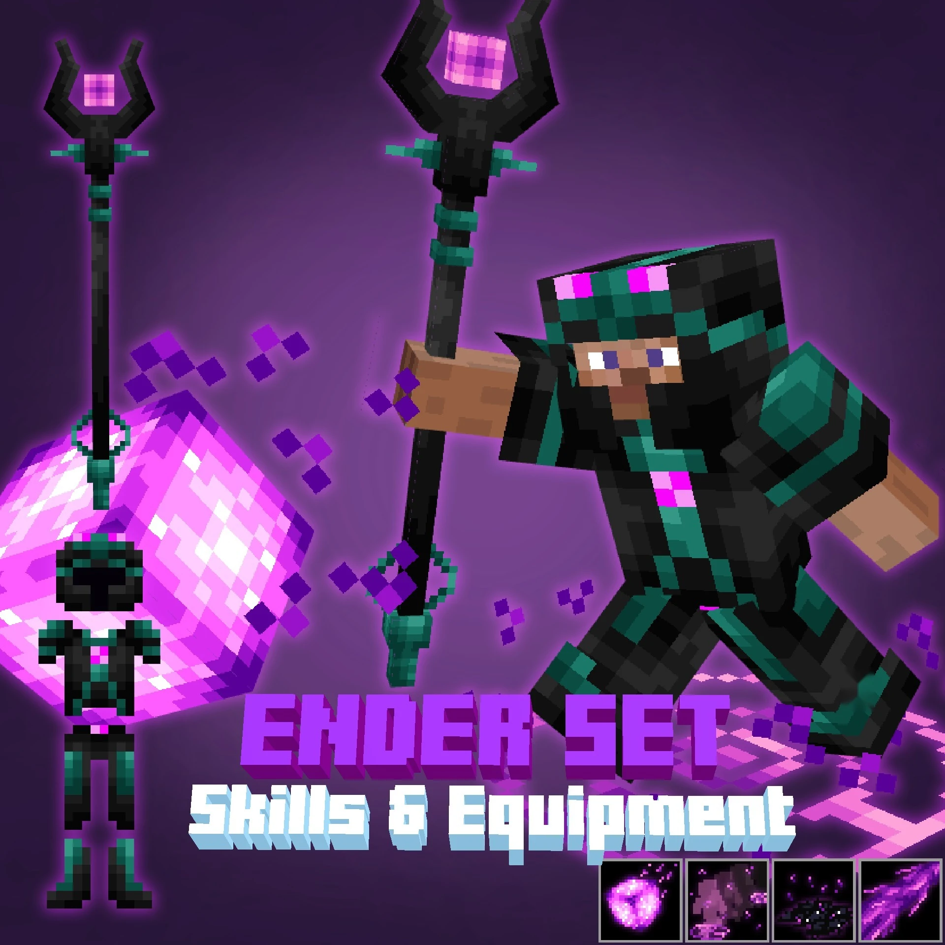 Ender Set Skills And Equipment Model