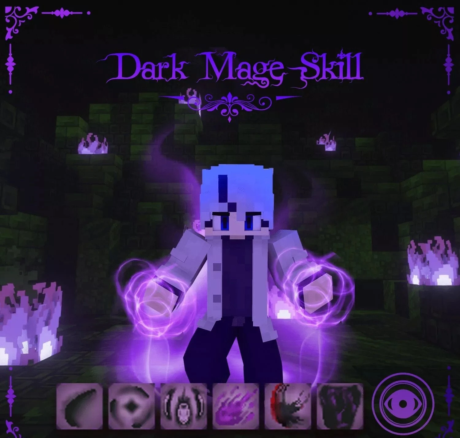 Darkness Mage Skill Pack Model