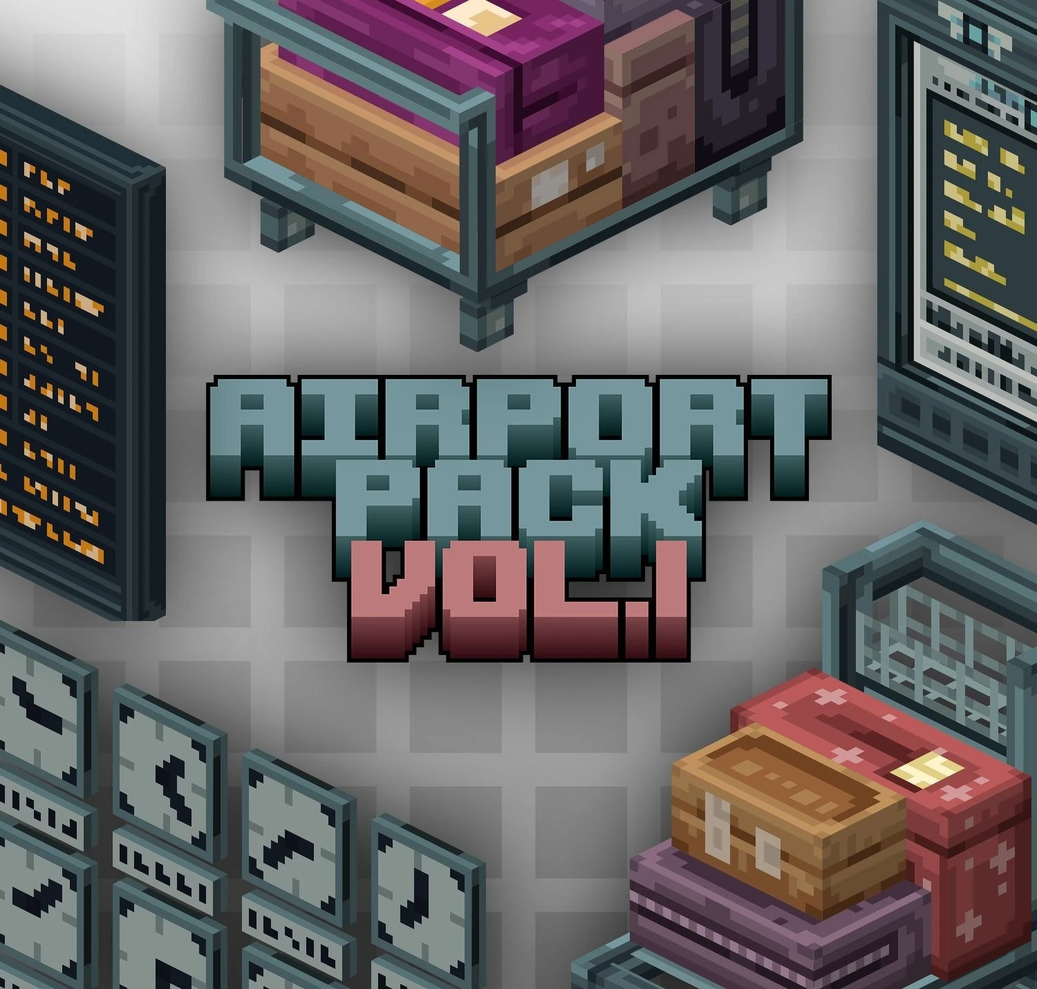 Airport Furniture Pack Volume 1 Model
