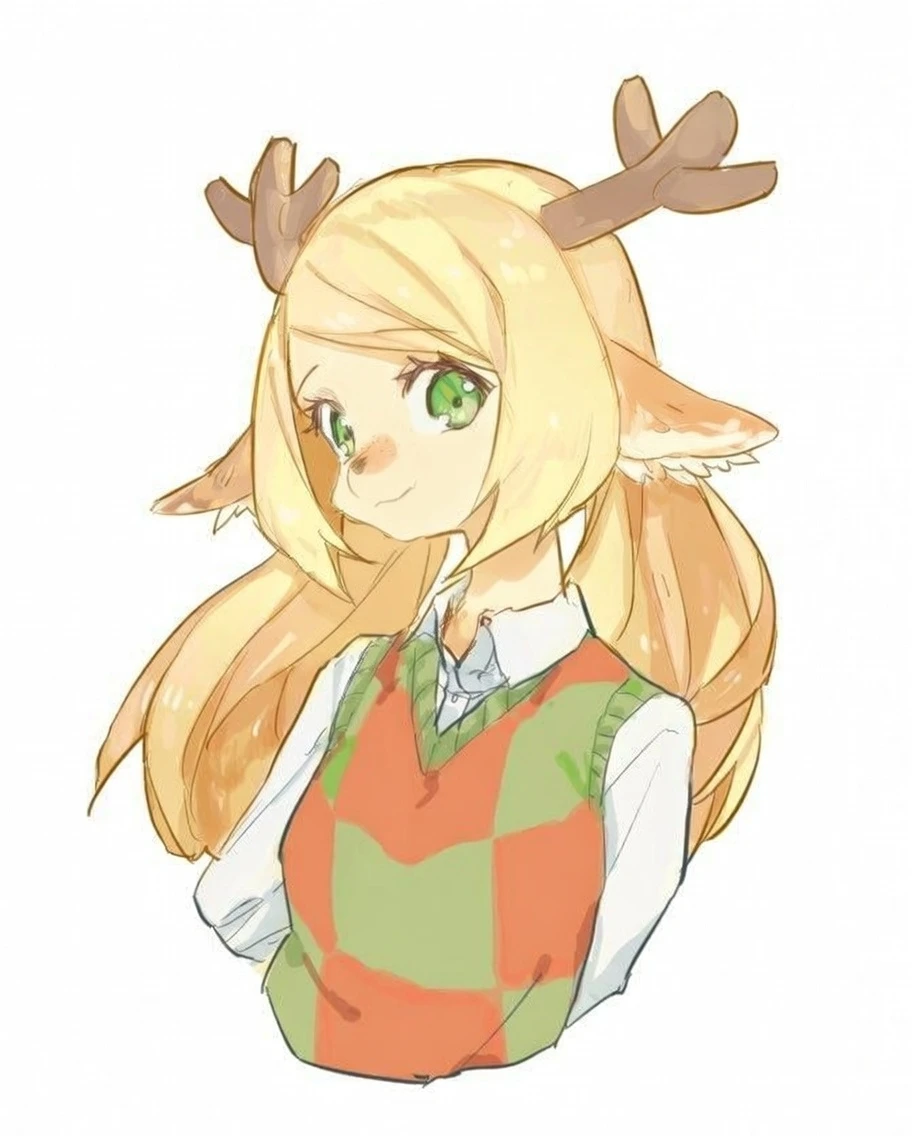 Arty Reindeer Jenny Mod Model