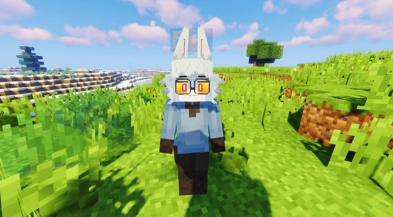 Cute White Fox For Bia Jenny Mod Model