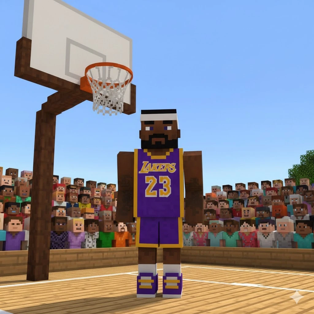 Lebron James Jenny Mod Model