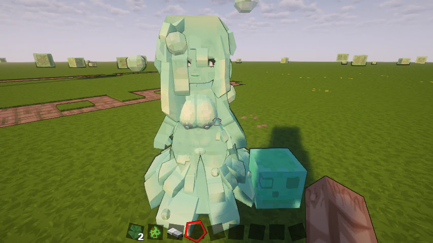 Bubble Slime Girl PleasureCraft Mod Model