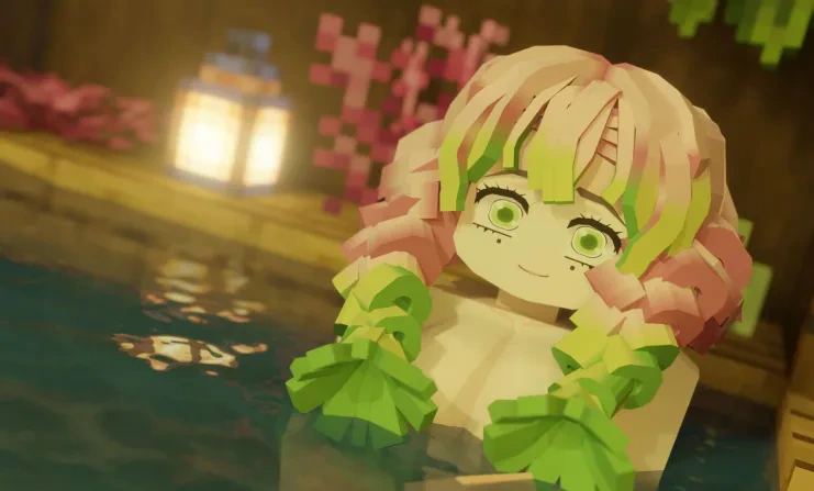 Mitsuri Kanroji Model – Custom Girl for PleasureCraft Mod